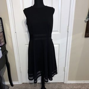 EUC Calvin Klein black sleeveless dress SZ 10